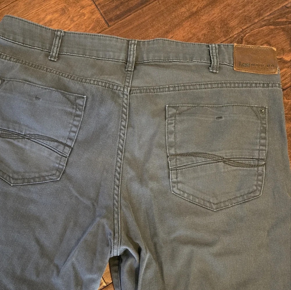 Mens Lee Modern Series Straight Fit Straight Leg L342 Jeans Grey 36×29